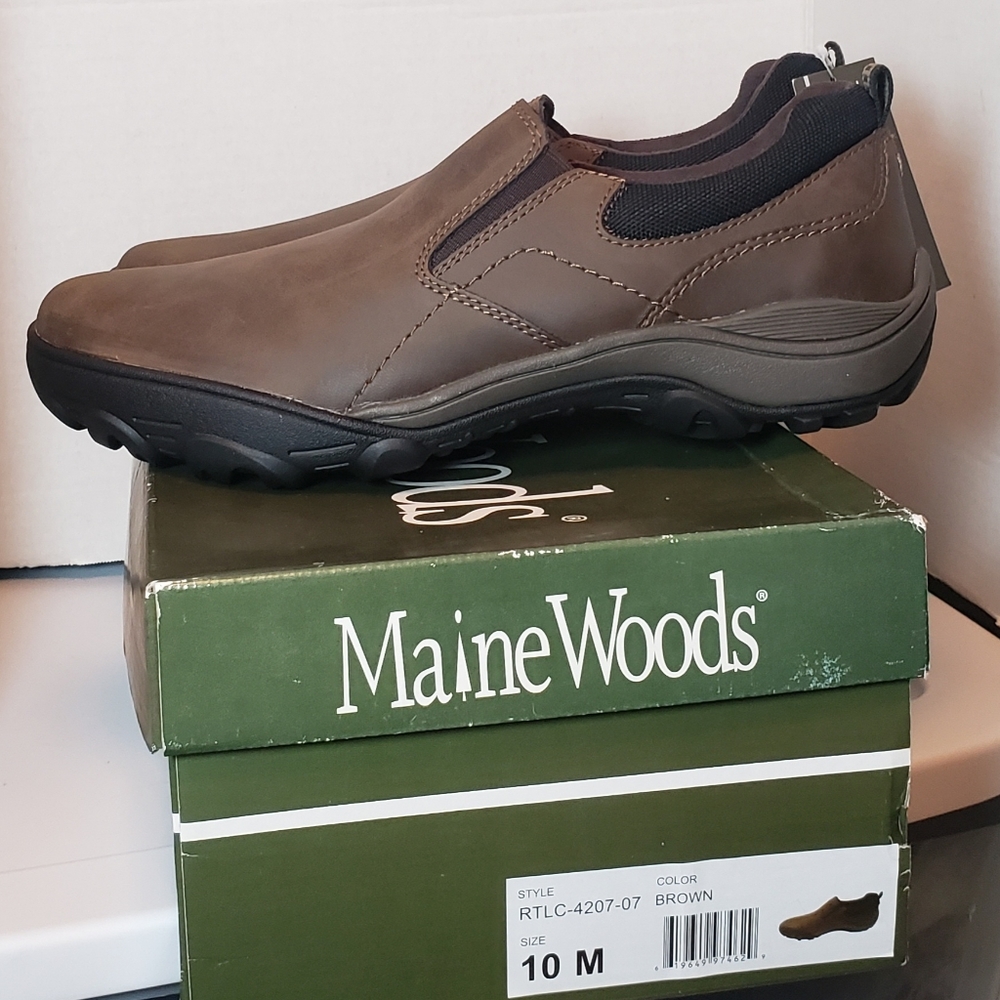 Maine Woods Slip On Leather Shoes
